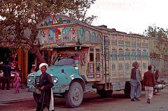 Typical Afghanian truck