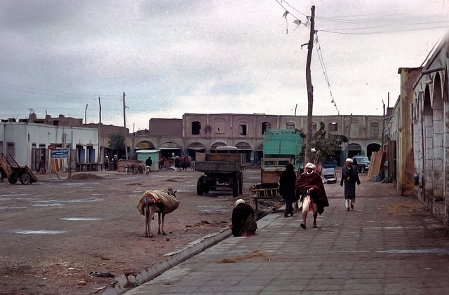 Scene at the central place in Herat