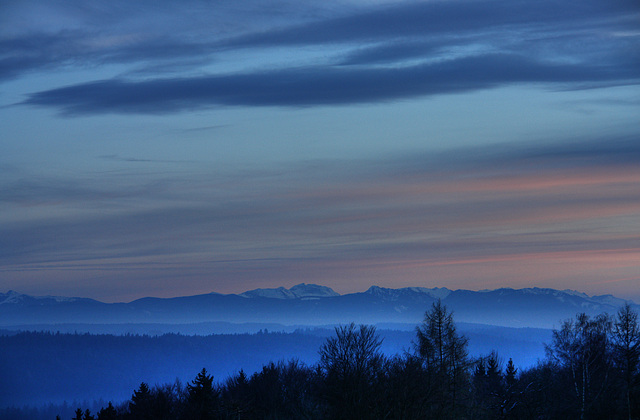 Isar Valley and Alps