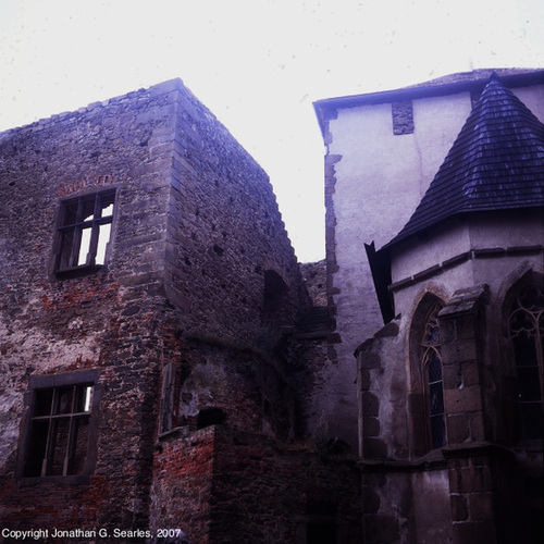 Hrad Lipnice, Picture 2, Lipnice nad Sazavou, Kraj Vysocina, Bohemia(CZ), 2007