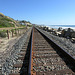 Railroad Along San Clemente Beach (7069)
