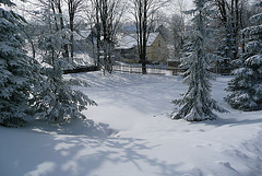 Blick von der Kirche