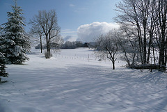 Blick von der Kirche