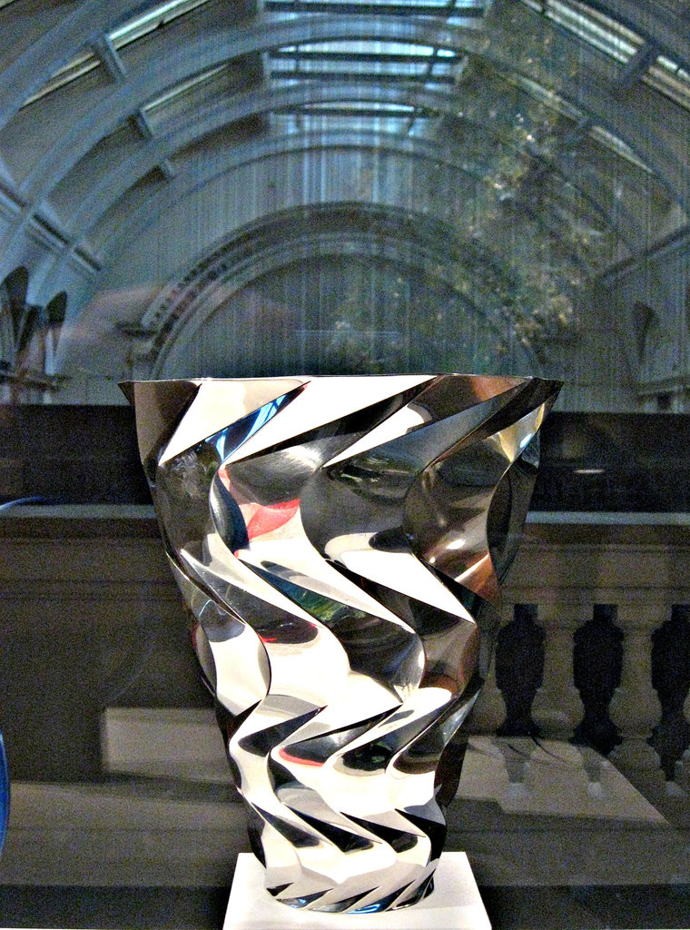 Silver vase