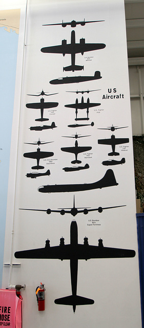 American Aircraft Silhouettes (1456)