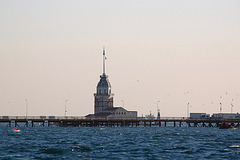 Passing the Leander Tower