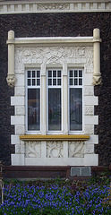 Fenster eines Jugendstilhauses in Bendorf