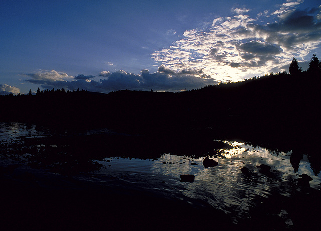 Sunset on Lake Tahoe