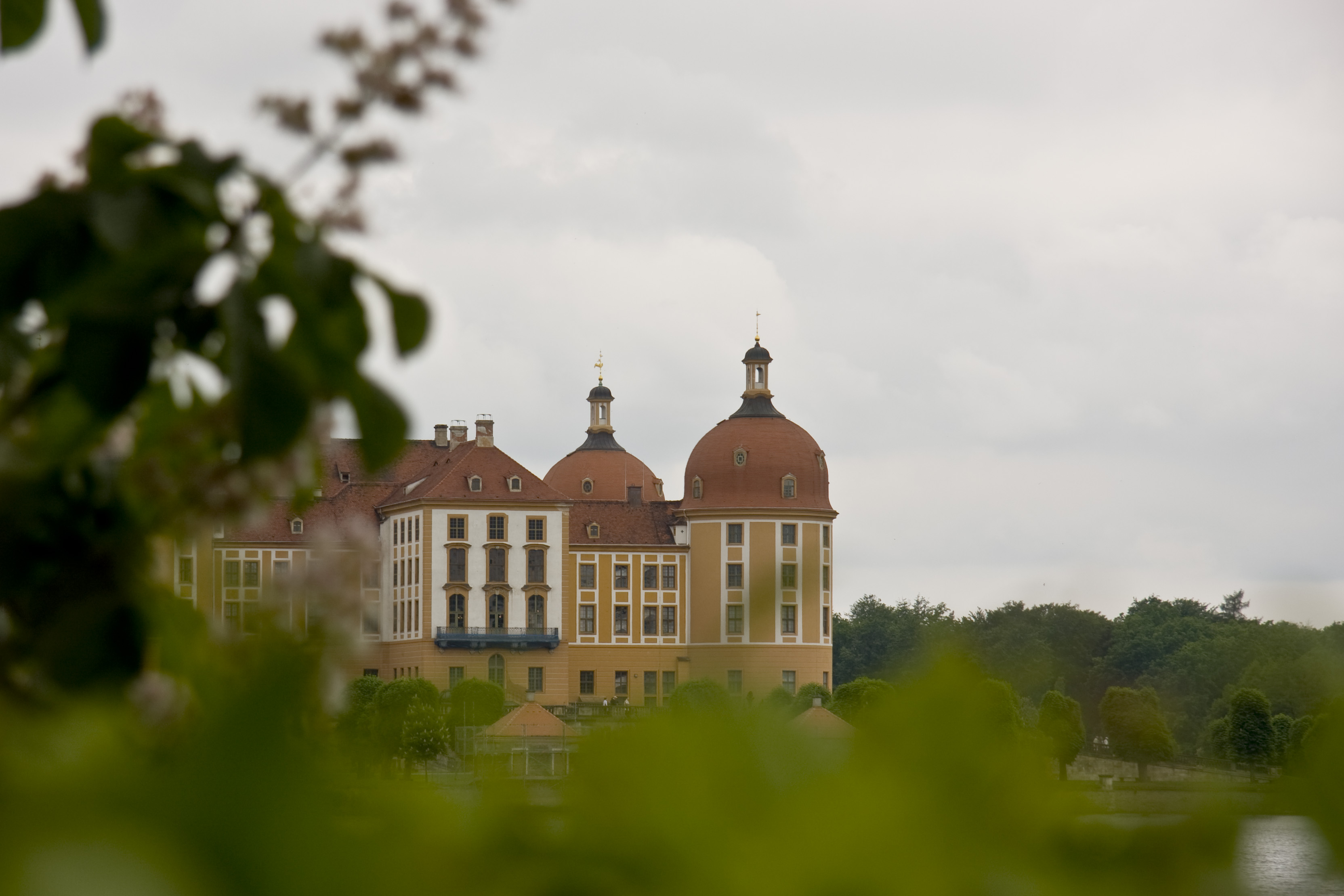 Das bleibt vom Schloss Moritzburg übrig ...