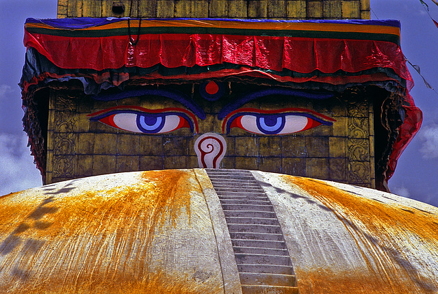 The eyes of Buddha