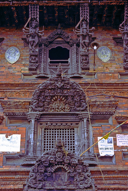 Newa carving art in Kathmandu