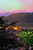 View down the Phu Si hill