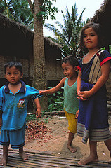 Children in Ban Xang Hai