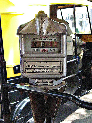 Autorickshaw meter