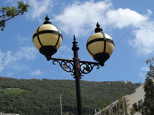 Straßenlaterne Gibraltar