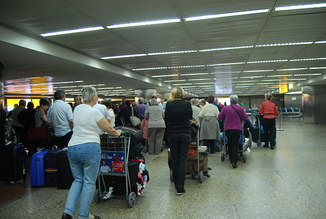 Il en a fallu de la patience lol SaoPolo AirPort