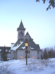 Abbaye St-Benoit-du-lac  /  St-Benoit-du-lac  Abbey -  Quebec, CANADA / February 7th 2009.