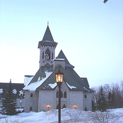 Abbaye St-Benoit-du-lac  /  St-Benoit-du-lac  Abbey -  Quebec, CANADA / February 7th 2009.