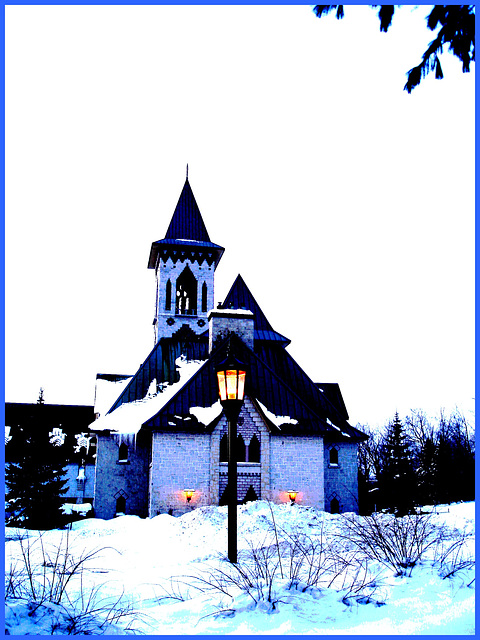 Abbaye St-Benoit-du-lac  /   St-Benoit-du-lac  Abbey -  Quebec, CANADA  - February 7th 2009.