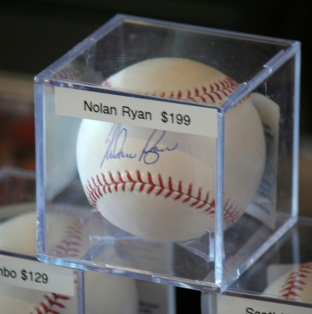 Nolan Ryan Autographed Baseball (1386)