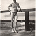 Schwimmer in Dreiecksbadehose 1933