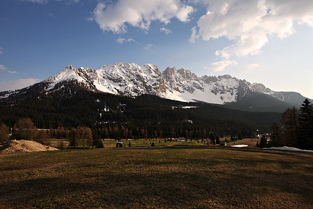 Latemar in evening light