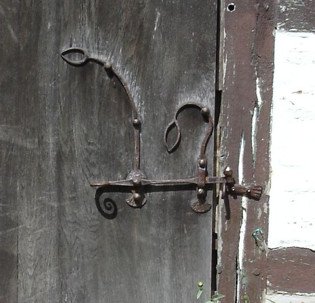 Türschließe / Door latch lock