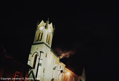Church at Night, Josefuv Dul, Liberecky Kraj, Bohemia(CZ), 2007