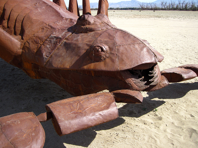 Ricardo Breceda's Scorpion & Grasshopper sculpture in Galleta Meadows Estate (4438)