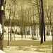 Nearby the famous abbey of St-Benoit-du-lac / Tout près de l'abbaye de St-Benoit-du-lac - 7 Février 2009 / Sepia