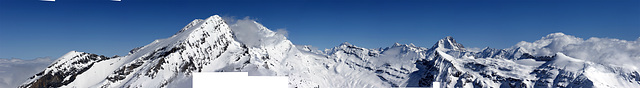 Aussicht vom Daubenhorn