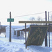 Les vergers de l'abbaye  /  Abbey's orchards -  St-Benoit-du-lac  QC- CANADA.  7 février 2009