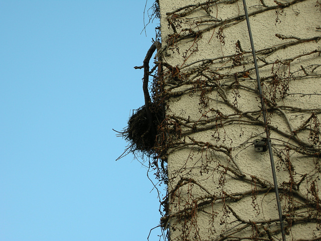 Haus mit Balkon