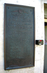 Hayfield Pumping Plant Plaque (0655)