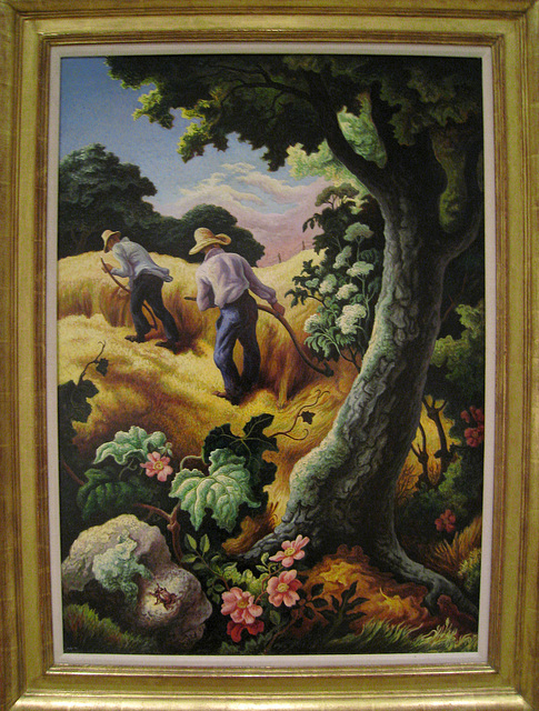 July Hay - Thomas Hart Benton (0787)