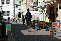 Hochrad in Pirna