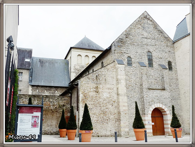 ANGERS la collégiale St Martin .