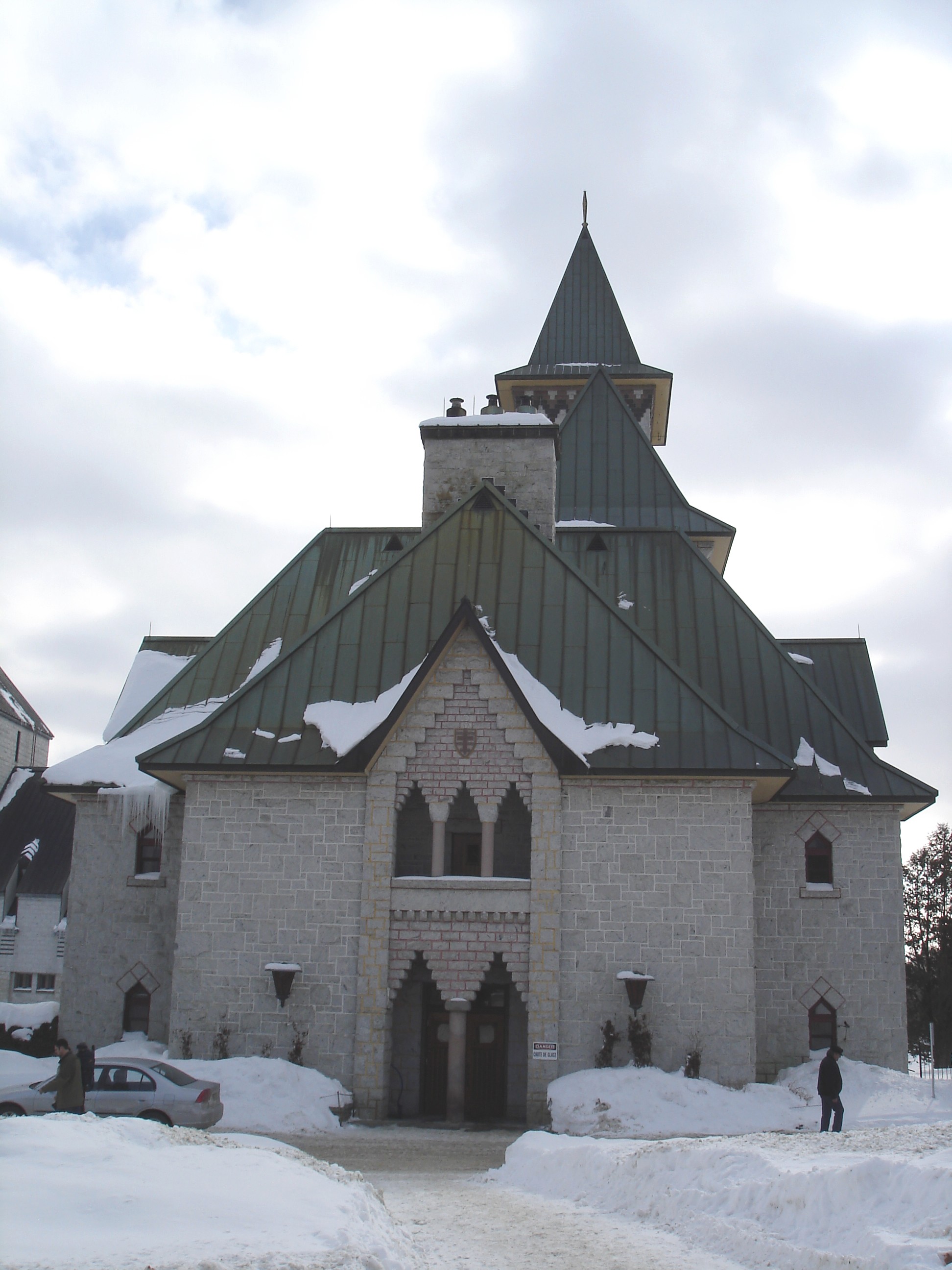 Abbaye / Abbey - St-Benoit-du-lac  /  Québec- CANADA - Février 2009 - Originale