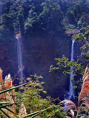 Waterfalls in the Muang Pak Xong area