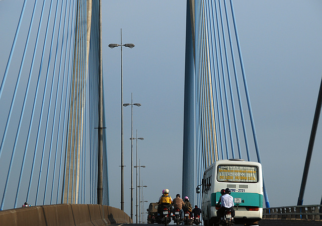 Hängebrücke Mekong