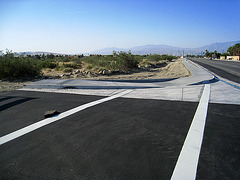 New Sidewalk on Palm Drive (0556)