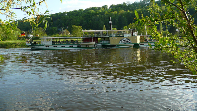 die weiße Flotte fährt wieder