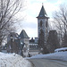 Abbaye St-Benoit-du-lac  / St-Benoit-du-lac  Abbey -  Quebec, CANADA  / 6 février 2009 -  Recadrage  /  Close-up