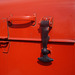 Detail am alten Feuerwehrauto  / Detail of a vintage fire engine