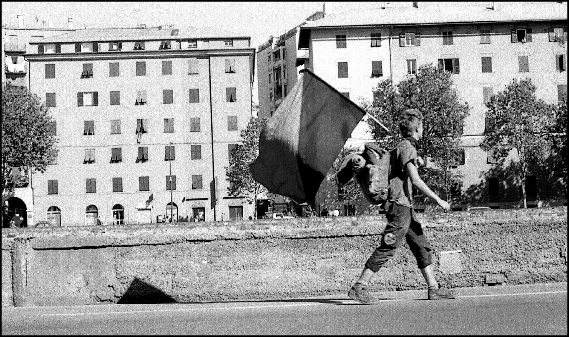 Anarchiste, Gênes, ltalia, 2001