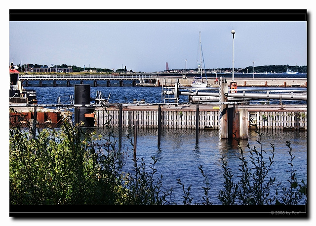 Blick nach Laboe