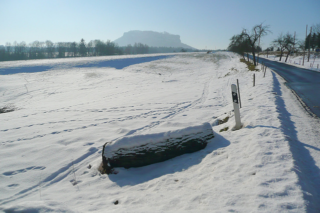 Winterstimmung in der Sächsischen schweiz 22-1-09