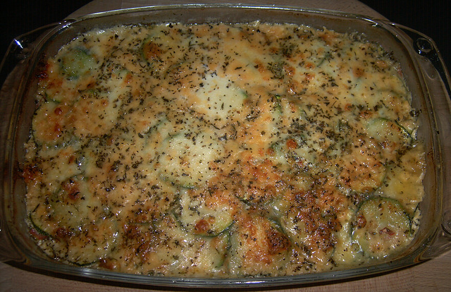 Zucchini Tomato Gratin