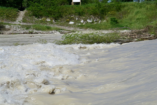 Drôme en crue