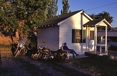 Big bikes - small house